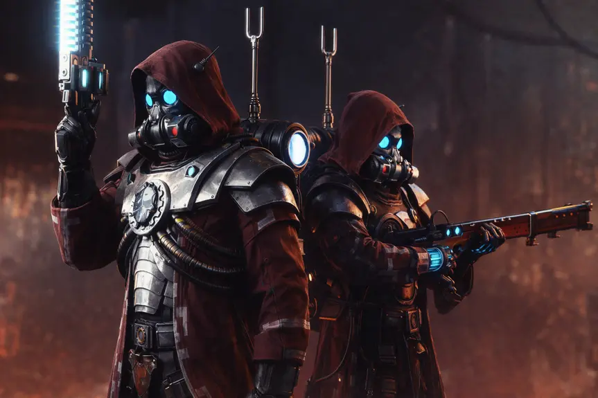 Embrace Your Inner Techno-Soldier: Meet the Skitarii in Warhammer 40k Darktide!